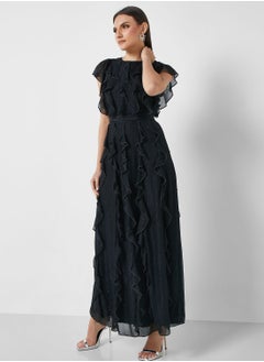 اشتري Ruffle Tiered Dress في السعودية