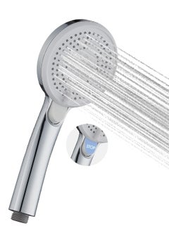 Buy High Pressure Shower Head with 3 Spray Modes, Detachable and Water Saving Design in UAE