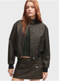 Buy PU Bomber Jacket in UAE