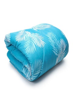 Buy Snooze winter quilt  double face, 220*235 cm, Terquaze tropical design in Egypt