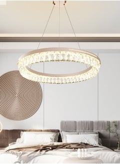 Buy modern chandelier with 3 LED lights - 6015-D600 in Saudi Arabia