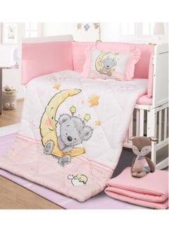 Buy 5-Piece Baby Crib Bedding Set in Saudi Arabia