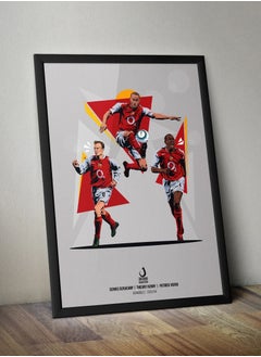 اشتري Arsenal Invincibles Poster with Frame 30x40cm في الامارات