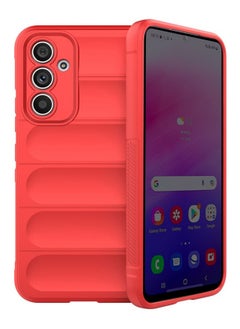 اشتري Magic Shield Tpu Silicone Shockproof Phone Case For Samsung Galaxy A54 Red في مصر