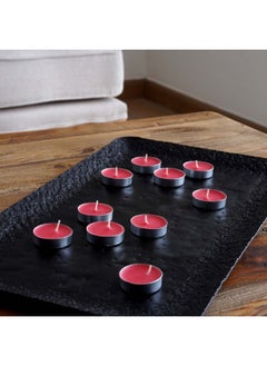 Buy Indulgence Blackberry Cinnamon 50 -Piece Tealight Candle - 2.5 Hrs in UAE