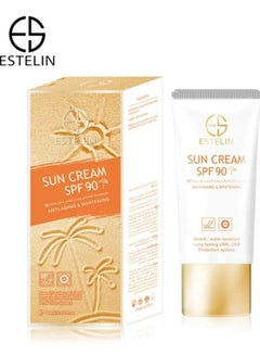 Buy Anti-Aging & Whitening Sun Cream SPF 90 Multicolour 60ml in UAE