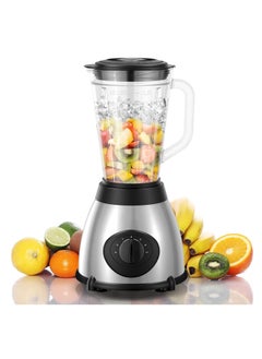 Buy Countertop Blender,1000W Professional Kitchen Blender for Shakes and Smoothies High Speed Ice Blender Frozen Drinks 48 OZ Glass jar in UAE