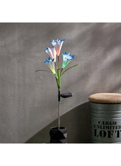 Buy Lyn Solar LED Flower Stick 10 x 77 x 10 cm in UAE