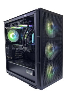 اشتري Liquid Cooled ARGB Gaming PC, Intel i7-11700F, Nvidia RTX 4070 Ti, 32GB DDR4,1TB NVME M.2 SSD,1TB HDD,750Watts PSU, Windows 10 pro, 1Year Warrant (11700F, RTX 4070 TI) في الامارات