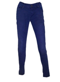 Buy Women denim blue low waist jeans pants in Egypt