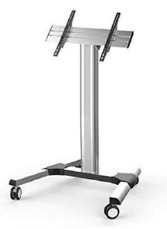 Buy Touch Screen Stand, Tv Floor Stand, Movable Cart, Adjustable Tilt Bracket, Portable Wheels Stand For 37" To 70" Touch Screen With Removable Wheels in UAE