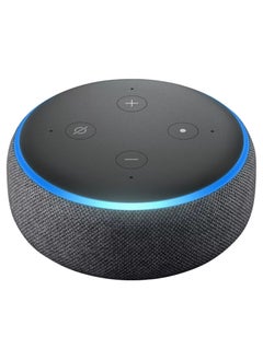 Buy Echo Dot Smart and modern third generation with full support for Alexa 2024 black in UAE