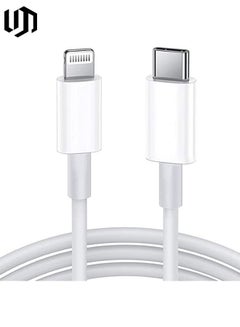 Buy USB C to Lightning Cable 1M Compatible with iPhone USB C to Lightning Cable Compatible with iPhone 14 Pro Max/14/13/12/11 Pro/X/XS/XR/8 Plus/AirPods Pro, Supports Power Delivery (1M) in Saudi Arabia
