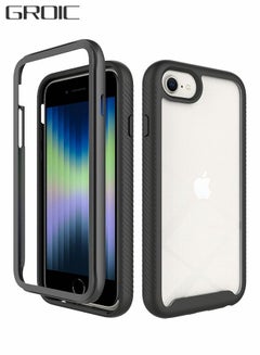 اشتري iPhone SE 2022 Case 5G Case, Drop Shock Resistant with Airbag, Heavy Duty Protection Rugged Case, TPU Phone Case for iPhone 7/8/SE2/SE3 (4.7 inch) في الامارات