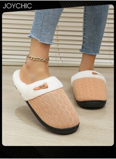 اشتري Simple Autumn and Winter Bedroom Non-slip Warm Slipper for Women في السعودية