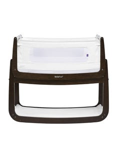 Buy Bedside Crib - Espresso Includes 3D Breathable Mattress, 100 X 95 X 49 CM in UAE