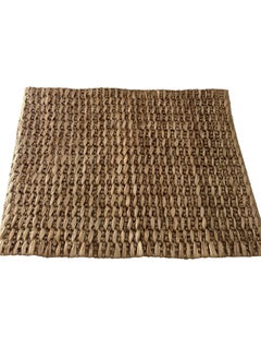 اشتري Handwoven Jute Rug Natural Color Size – 60x90cm في الامارات