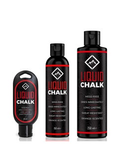 Buy Liquid Chalk Liquid Grip For Rock Climbing, Weight Lifting, Bouldering, Gymnastics & More Improves Grip During Workout Training Using Climbing Holds, Bars, & More (50Ml) in UAE
