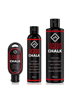 اشتري Liquid Chalk Liquid Grip For Rock Climbing, Weight Lifting, Bouldering, Gymnastics & More Improves Grip During Workout Training Using Climbing Holds, Bars, & More (50Ml) في الامارات