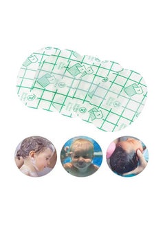 Buy 50 PCS Silicone Gel Ear Stickers, PU Material Film, Baby Bath Ear Stickers, Baby Ear Safety Stickers Waterproof, Anti-Wear Shoe Stickers, Heel Blister Protection, Invisible Patch (Transparent Color) in Saudi Arabia
