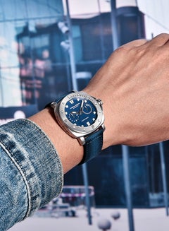 اشتري Men's Automatic Mechanical Wristwatch Synthetic Sapphire Stainless Steel Case 200M Waterproof Diving Sport Casual Date Analog Watches في الامارات