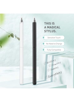 Buy Stylus Pens, Passive Pen, Universal High Sensitive & Precision Capacitive Disc Tip Touch Screen Pen Stylus, iPad Pencil, Compatible with iPhone/iPad/Samsung/Galaxy/Computer/FireTablet in Saudi Arabia
