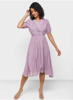 Buy Puff Sleeve Dress in Saudi Arabia