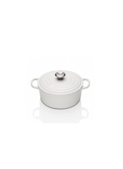 Buy Le Creuset Signature Cotton Cast Iron 22cm Round Casserole in Saudi Arabia