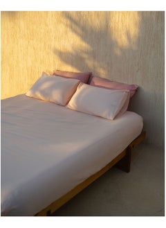 Buy Earthy Poly Cotton Fitted Bedsheet in Egypt