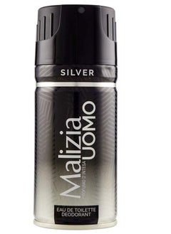 اشتري Malizia Uomo Deo Silver Body Spray 150 ml في الامارات