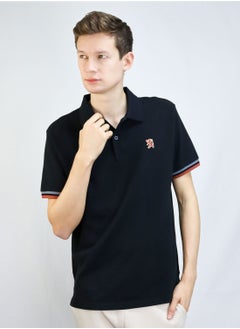 Buy Men's Performance Polo Black in UAE