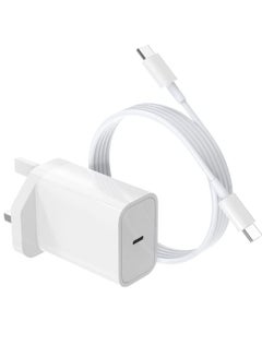 Buy Charger Fast Charging for Samsung Galaxy S21/S21+/S21 Ultra/S20/S20+/S20 Ultra/Note 20/Note 20 Ultra/Note 10/Note10+, 3.3ft USB-C to USB-C Fast Charging Cable in UAE