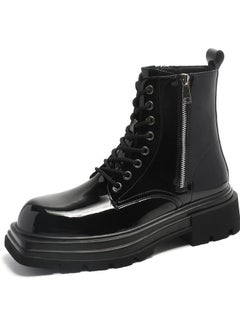 Buy New Youth Fashion Thick Sole High Top Boots in UAE