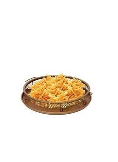 Buy Round roasting tray with 2×1 strainer in Egypt