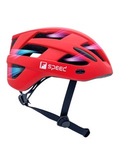 Buy FSPEED Specialized Bike Helmet with 3 Different Lighting Modes LED Rear Light and Detachable Sun Visor CE Certificated Mountain Bike Helmet Men Women and Children for Unisex-Adult Cycling Helmet (L) in UAE