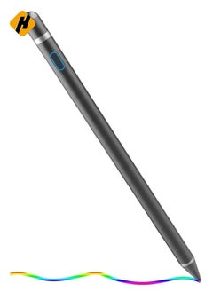 Buy Stylus Pen Digital Pencil Fine Point Active Pen for Touch Screens, Compatible with phone Tablets (Black) in UAE