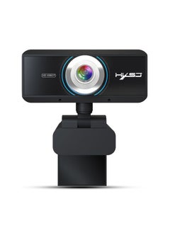 اشتري HXSJ S4 1080P Adjustable 180 Degree HD Manual Focus Video Webcam PC Camera with Microphone(Black) في الامارات