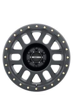 Buy Method Race Wheels 309 Grid Matte Black 17x8.5" 6x5.5", 0mm offset 4.75" Backspace, MR30978560500… in UAE