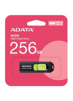 اشتري محرك أقراص فلاش ADATA UC300 سعة 256 جيجابايت USB 3.2 من النوع C | نقل بيانات خفيف الوزن وسريع في الامارات