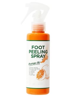 Buy Foot Peeling Spray Foot Peeling Spray Orange Oil Tea Tree Foot Peeling Spray Hydrating Nourish Peel Off Spray Exfoliating Dead Skin Remover (Orange Peeling Spray) in UAE