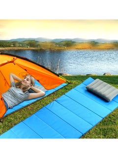 اشتري Closed Cell Foam Camping Sleeping Pad, 27" Wide Lightweight Folding Camping Pad for Hiking Backpacking, 75"x27"x0.6" في الامارات