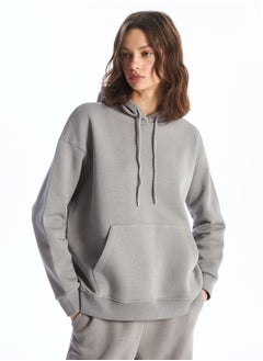 Buy Plain Long Sleeve Oversize Women's Hoodie in Egypt