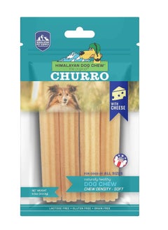 Buy 4Pc Churro Natural Healthy Dog Chew  For All Dog Ages 113.3g in UAE