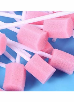 Buy Disposable Oral Care Sponge Swabs, Teeth Cleaning Swabs 100pcs in Saudi Arabia