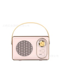 اشتري New RGB Bluetooth Speaker Portable SubwooferRetro speaker pink Retro speaker pink في الامارات