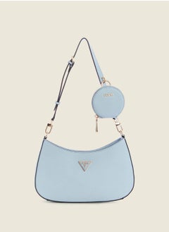 اشتري Guess Women's Pale Blue Alexie Shoulder Bag,Crossbody Bag VG841618 في الامارات