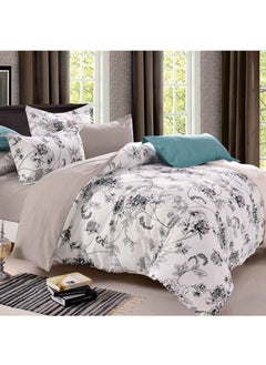 اشتري 3-Piece Bedding Set Cotton Multicolour King في السعودية