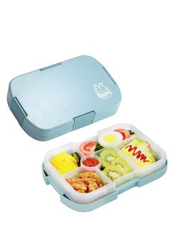 Buy Bento Lunch Box 5 Compartment Bento Style Kids Lunch Box Versatile Portable Cartoon Bento Box Microwave Lunch Container for Children Ages 3 to 8 Adult Food Storage Container for Work School Outdoor in Saudi Arabia