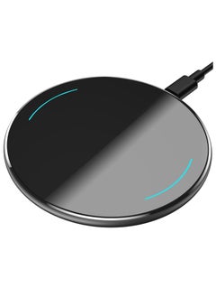 Buy TOZO 2024 Upgraded Wireless Charger 15W Max Fast Wireless Charging Pad Compatible with iPhone 15/15 Plus/15 Pro Max/14/13/SE/12 Series, Samsung Galaxy S24/S23/S22 Series (No AC Adapter), Black in Saudi Arabia