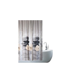 Buy Shower Curtain 180x180Cm Mix Color in UAE